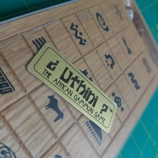 Uthini The African Gammon Board Game Wooden NEW NIB Made in the USA