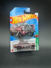2024 HOT WHEELS #63 HW Reverse Rake 2/5 '55 CHEVY BEL AIR GASSER Brown Z1