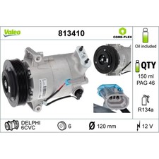 Kompressor Klimaanlage VALEO 813410 für Opel Chevrolet Astra J Caravan Orlando