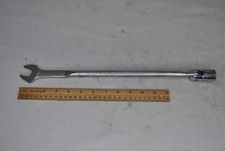 Snap-On 3/4" 12pt Long Handle Chrome Flex Head Combination Wrench OH24