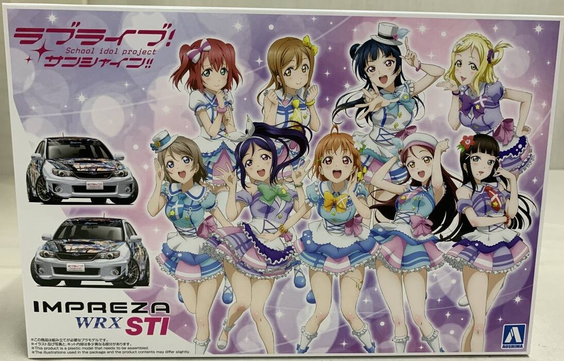Itasha Love Live! Sunshine GRB Impreza WRX STI SUBARU No.2 model