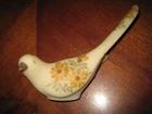 Vintage Fenton Art Glass Figural Bird Figurine Hand Painted Darlene Mageehan