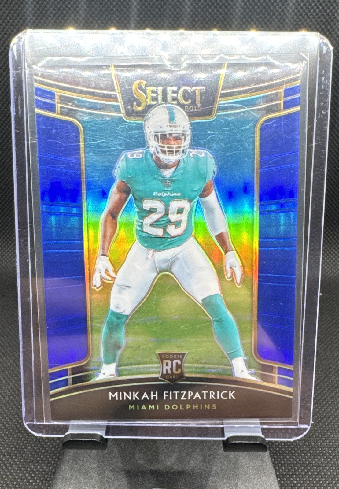2018 Panini Select - Concourse Minkah Fitzpatrick #51 Blue Prizm /175 (RC)