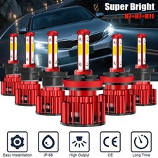 For 2014 2015 KIA OPTIMA - 6x 6000K LED Headlight High/Low Fog Light Bulbs Kit