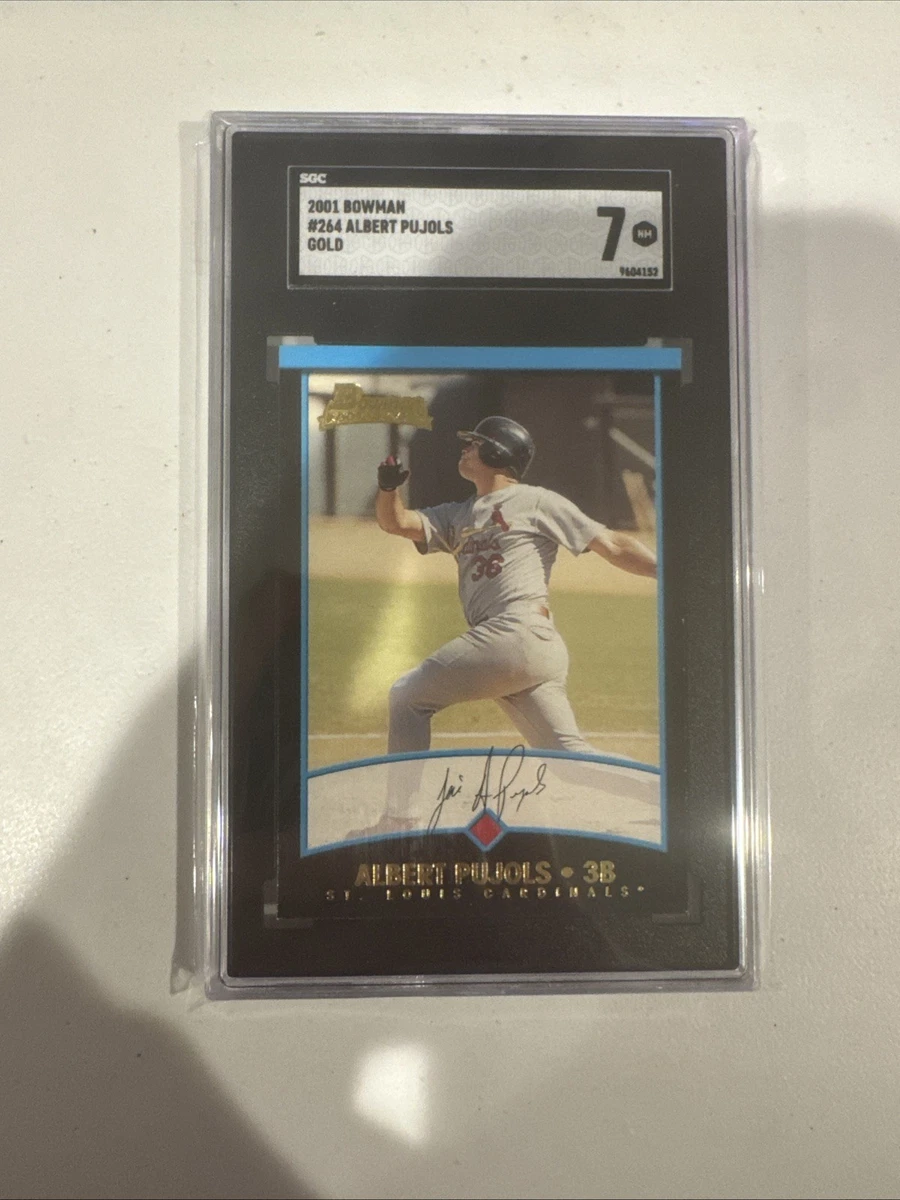 Bowman Albert Pujols Rookie Baseball Sports Trading Cards