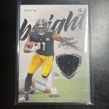 2021 Panini Luminance - Bright Beginnings Relics Chase Claypool #BB-CC (MEM)