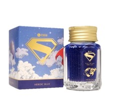 Ferris Wheel Press Superman Themed Bottled Ink in Frozen Fortress - 28 mL NEW