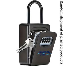 Portable  Lock Box Waterproof Safety Box  Plastic Material, No battery   airbnb
