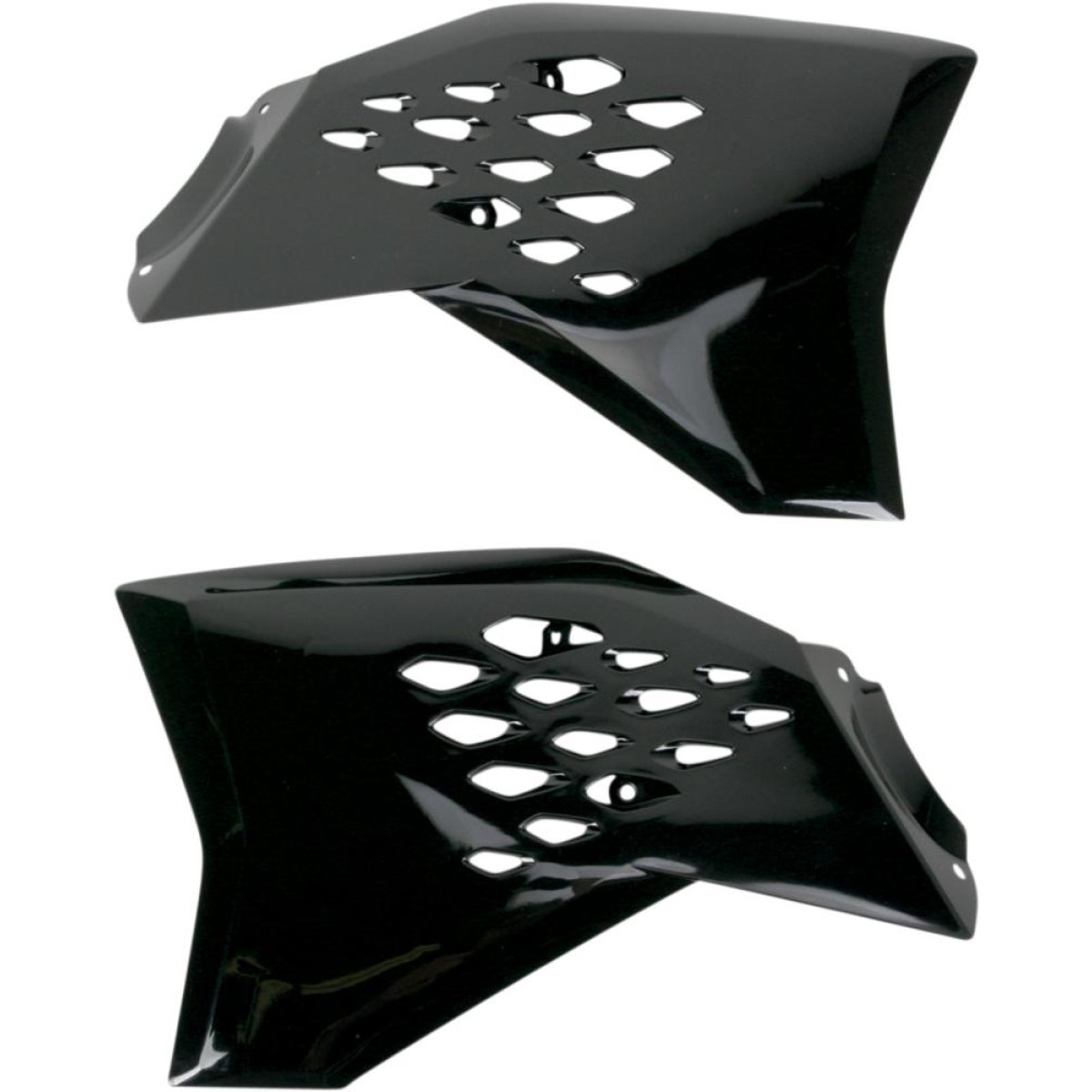 Polisport Radiator Spoiler Fits KTM SX SXF 07-10, EXC EXC-F EXC-R 08-11 Black