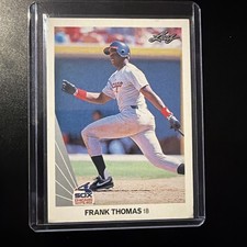 1990 Leaf - Frank Thomas #300 (RC)