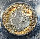 1958-D Roosevelt Dime PCGS MS/67 FB Awesome Toned- Super Clean Surfaces