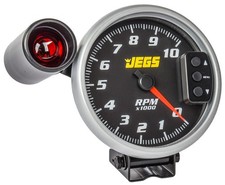 Jegs 5 In. Tachometer With Shift Light And Peak Rpm Memory Recall 0-10000 Rpm Jegs 5 In. Tachometer With Shift Light And Peak Rpm Memory Recall 0-10000 Rpm