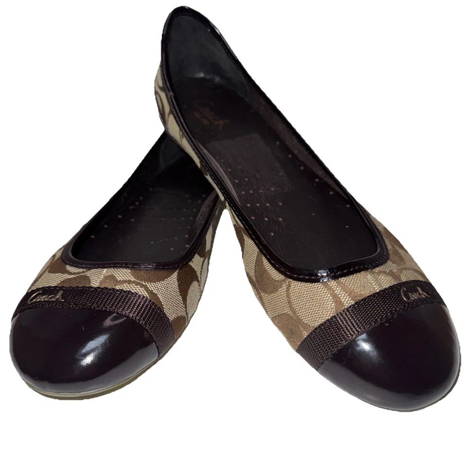 Coach Cecile Mujer Marrón Ballet Pisos Clásicos Coach Mujer’s Talla 11 Foto 4 de 4