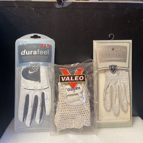 Nike Golf Durafeel Women’s Med Left Glove & Valero Gloves & Verdana All Medium