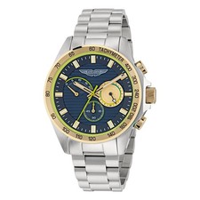 ASTON MARTIN Watch MTRH1F505 Chrono AML THRILL Green Wrist 44mm Stainless Steel