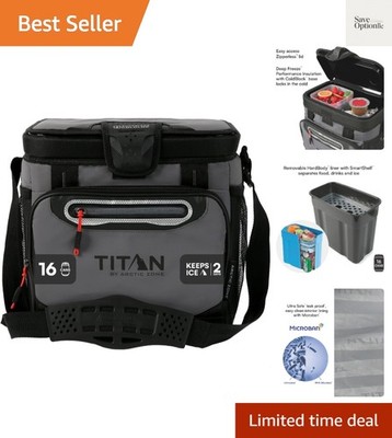 Deep Freeze Cooler - Zipperless Hardbody Cooler - Deep Freeze Insulation, Har...