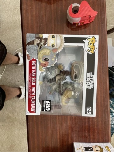 FUNKO POP! STAR WARS HOTH HAN SOLO WITH TAUNTAUN SMUGGLER'S BOUNTY EXCLUSIVE