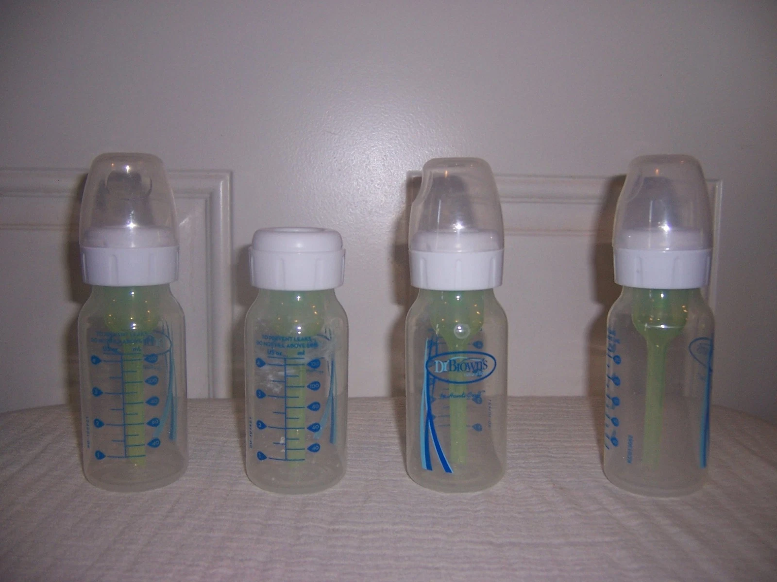 dr browns clear lid 4 oz bottles lotgrey bag