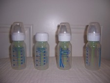dr browns clear lid 4 oz bottles lotgrey bag