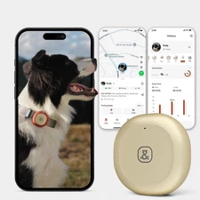GPS + Bluetooth Pet Tracker for Cats & Dogs – Real‑Time Tracking, Virtual Fen...