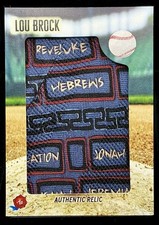 Top 10 Lou Brock Baseball Cards 18