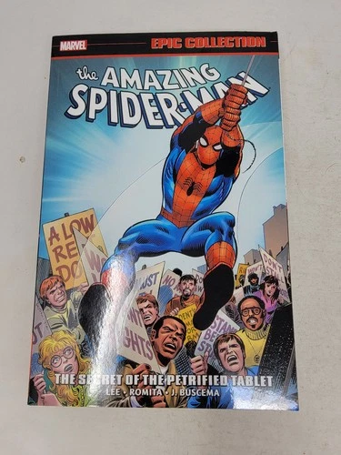Marvel Epic Collection AMAZING SPIDER-MAN SECRET PETRIFIED TABLET ~Deluxe TPB *2