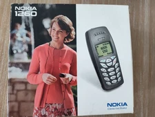 Vintage New Nokia 1260 Phone w/Charger Battery Original Package For Collectors