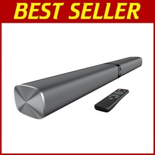 Sleek 80W Sound Bar with Bluetooth Equalizer Modes