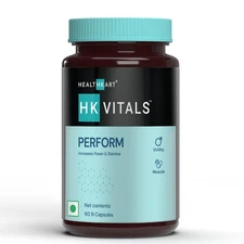 HealthKart HK Vitals Perform with Energy Stamina & Muscle Strength 60 Capsule FS