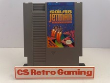 Solar Jetman (Nintendo NES) Authentic Cleaned Tested Working