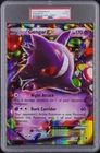 2014 POKEMON XY PHANTOM FORCES GENGAR-EX BOX-JUMBO #34 GENGAR EX PSA 4