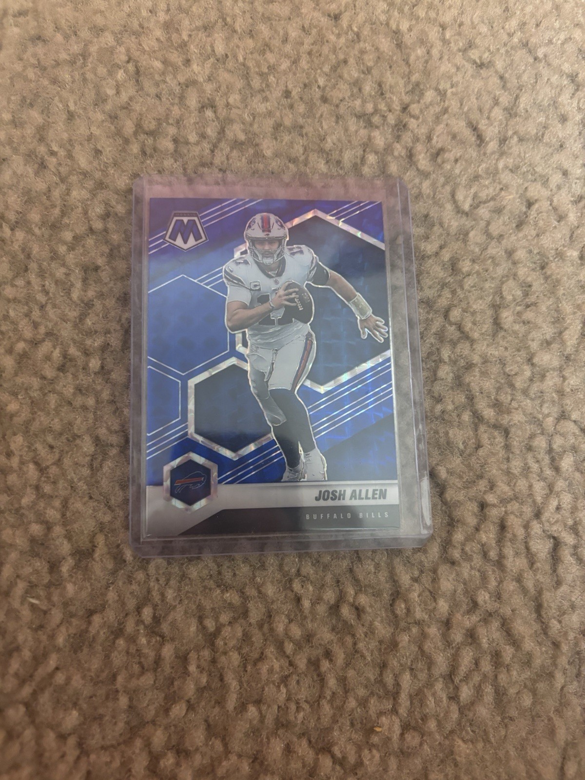 2021 Panini Mosaic - Josh Allen #26 Mosaic Blue Prizm /99