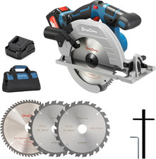 20V MAX 7-1/4" Brushless Cordless Circular Saw with Battery & Charger