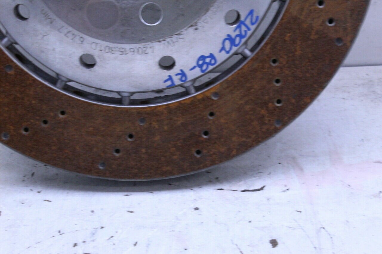 2012 Audi R8 Front Brake Rotor Disc Nice Condition OEM