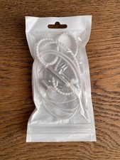 Kopfhörer Weiss, Reissverschluss, NEU 