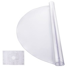 Clear Plastic Tablecloth Dimensions 48 x 48 Inch W/ 2.0 mm Thickness Round PVC