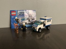 Lego City Police Station 7498 And Lego City Police Dog Unit 7285 100% Complete