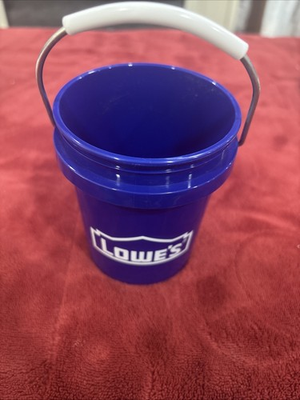 #ad #ad New 2025 Lowe#x27;s Blue Mini Bucket Awesome Find $3.49
