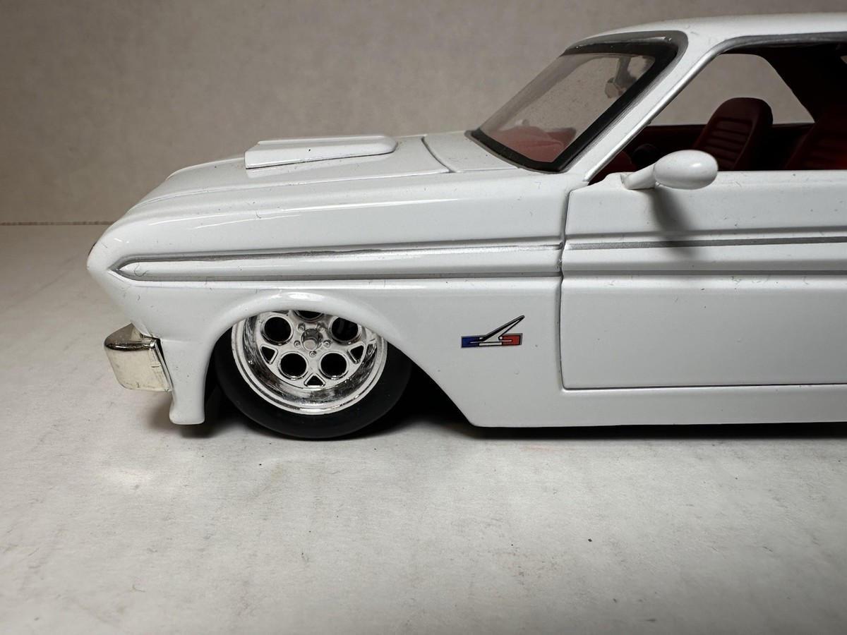 Jada 1964 Ford Falcon White Big Time Muscle 1:24 Diecast (RARE) | eBay