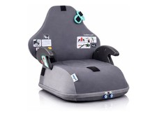 trunki boostapak travel backpack booster seat (grey)