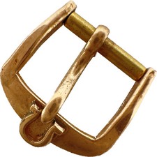 Vintage 9.5mm Omega Ladies Wristwatch Band Buckle Gold Plated Logo Authentic 2