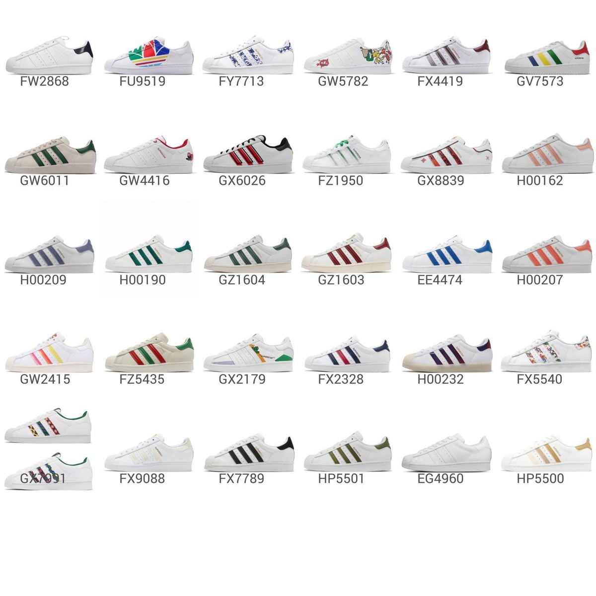 adidas Originals Superstar Low Classic Men Unisex Casual Shoes