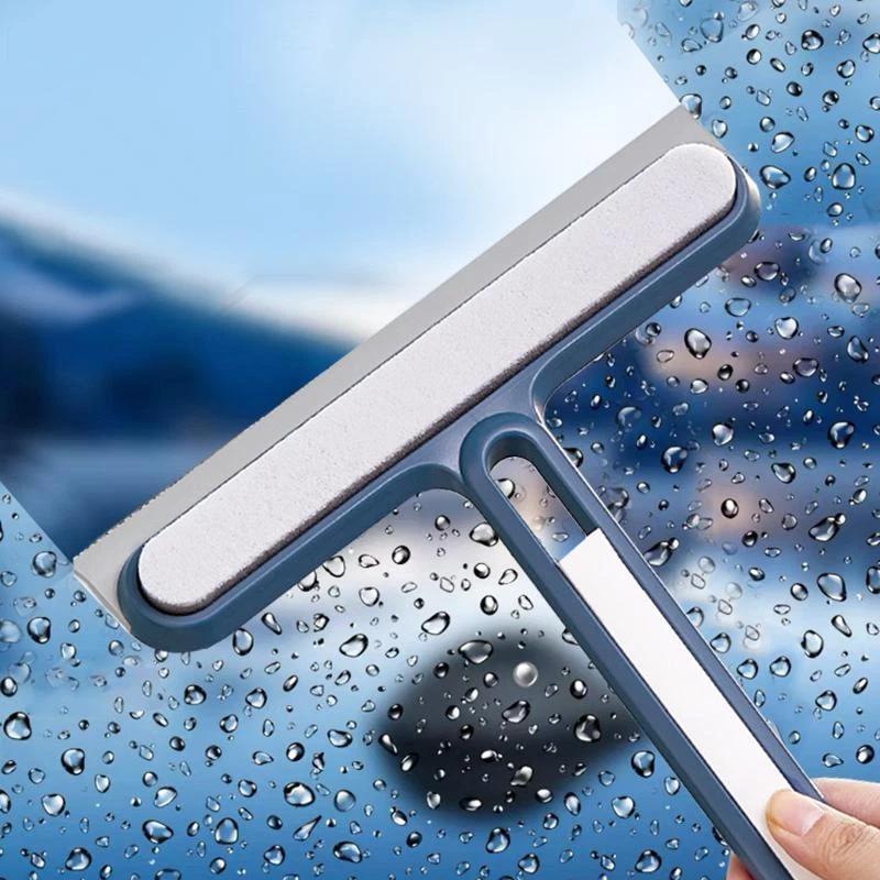 Window Glass Wiper Window Cleaner Bathroom Mirror Silicone Spatula Car Glass Scr