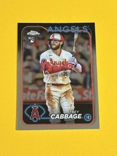 2024 Topps Chrome Trey Cabbage Rookie #226 Los Angeles Angels RC (F)