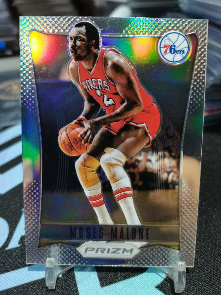 2012-13 Panini Prizm Moses Malone #169 Silver 1st-Year Prizm