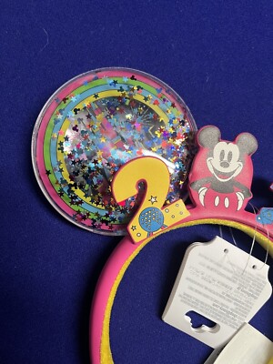 2024 Disney Parks Mickey Mouse Glitter Pink 4 Parks Ears Ear  display picture 1