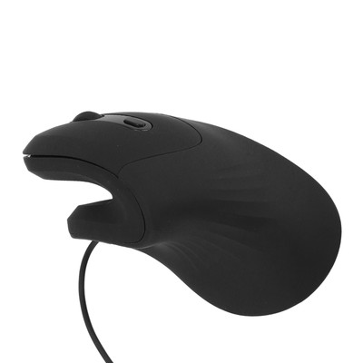 USB Vertical Wired Mouse 4 Adjustable DPI Silent Click Ergonomic Vertical Op New
