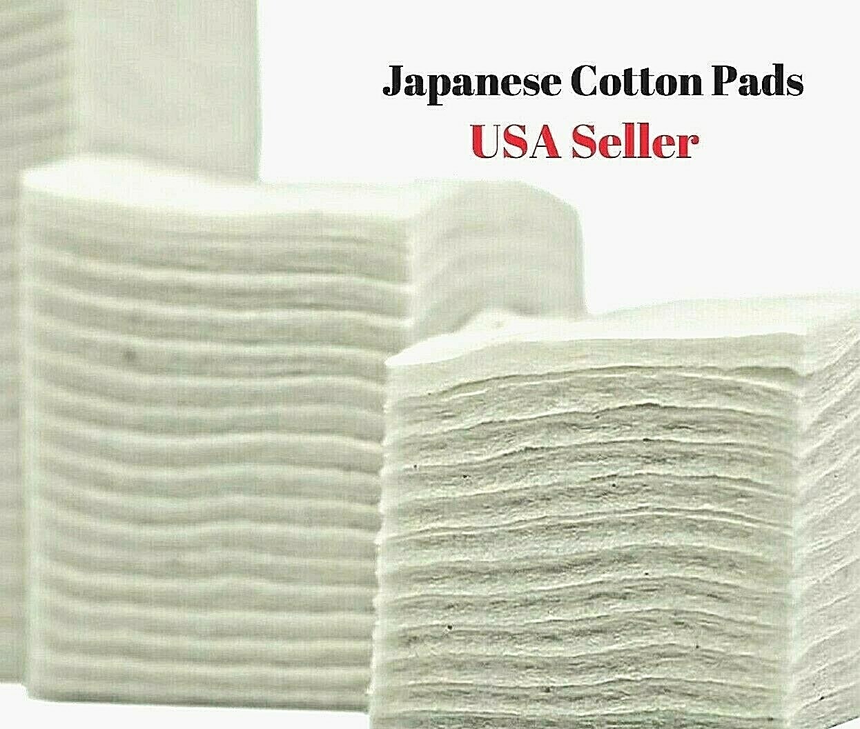 Japanese Cotton Pads Natural 100 PREMIUM Unbleached 10 20 30 50 60 120 150 eBay