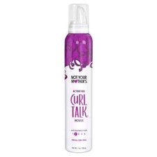 Not Your Mother's Curl Talk Curl Activating Mousse 7 Oz WORLDWIDE SHIPPING