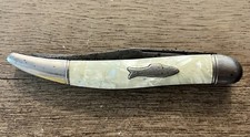 Vintage Imperial Folding Knife. 4” Inch Blade With Scaler. Made In USA.